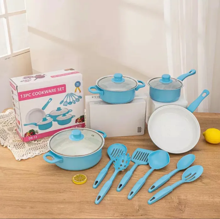 طقم طناجر 13 قطعة