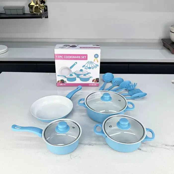 طقم طناجر 13 قطعة