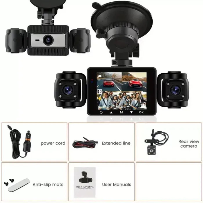 VisionGuard 360 – كاميرا السيارة المتكاملة