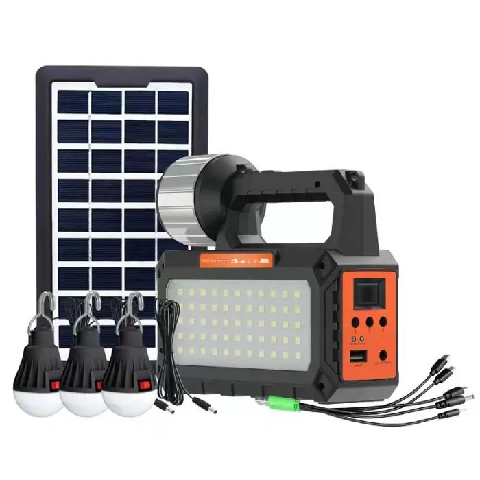 نظام الإضاءة بالطاقة الشمسية EP-0118 – الطاقة بين يديك أينما كنت
